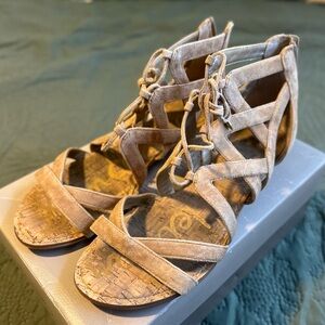 Sam Edelman Tan Strappy Sandals